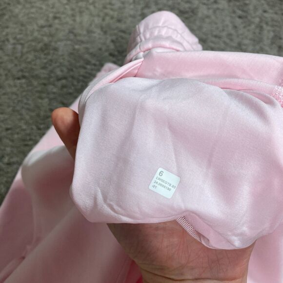 Lululemon Size 6 Softstreme Pant High Rise 31" Black Strawberry Milkshake Pink - Picture 4 of 8